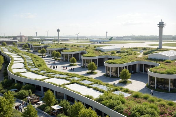 Semaphore Park and green spaces near Nagpur airport