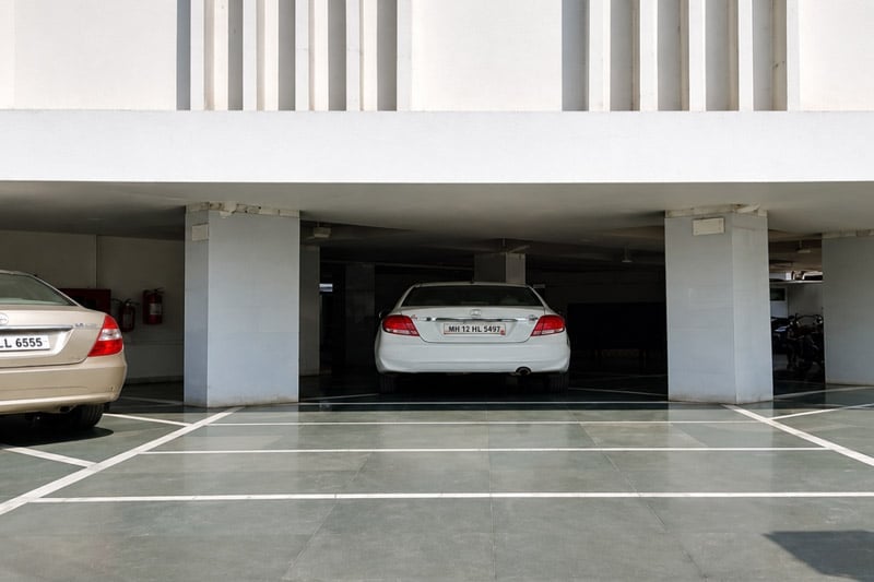 Parking and security at The Majestic Manor Nagpur