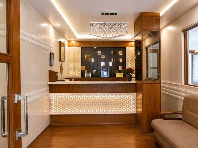 The Majestic Manor Nagpur - atrium and greenery